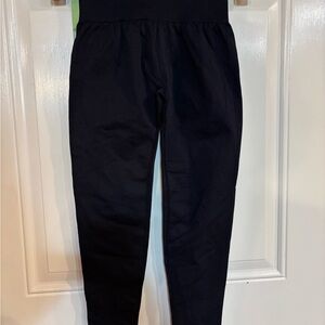 Black Pull-On Jogger Pants